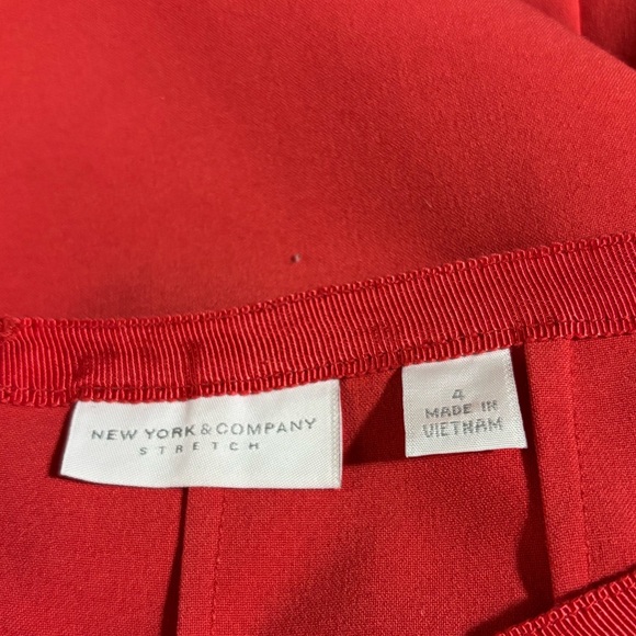 New York & Company Accent Pink Tailored Blazer Skirt Suit - Picture 13 of 16